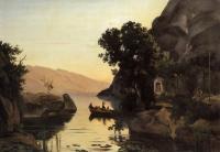 Corot, Jean-Baptiste-Camille - View at Riva, Italian Tyrol
